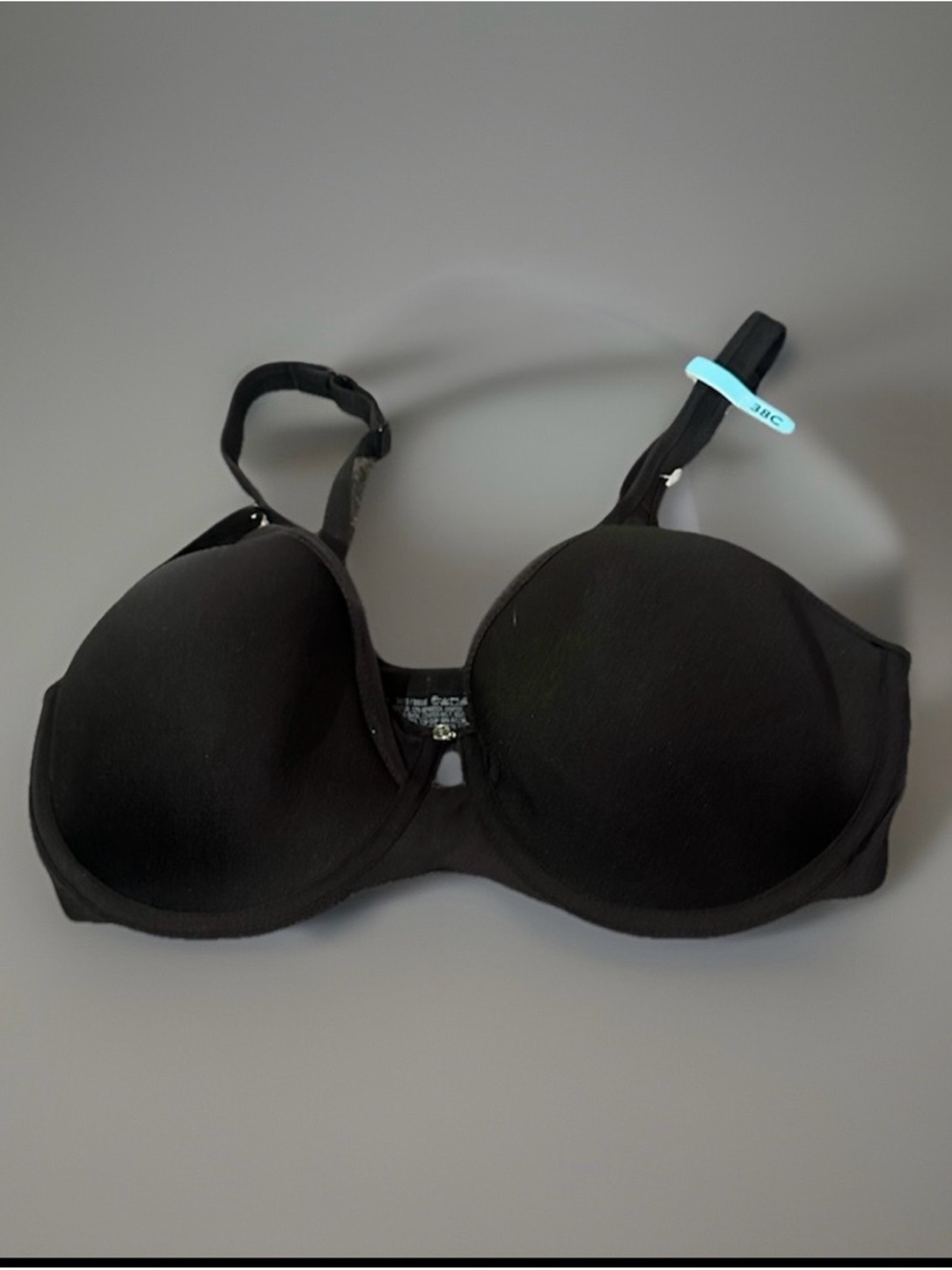 Everyday Black Bra - Smooth Support 38C